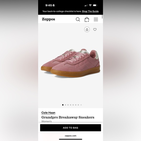 Cole Haan Women's Grandpro Sneakers. NWOT. 9.5 - Picture 2 of 9